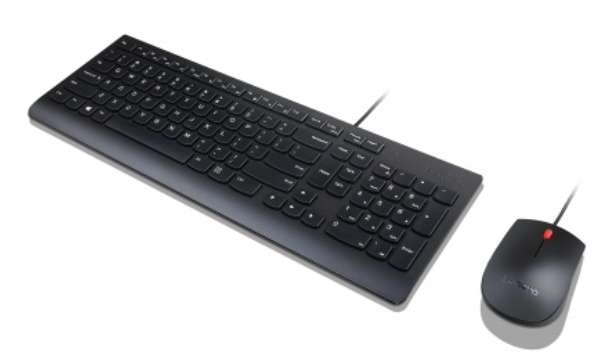 Lenovo Essential Wired Combo - Tastatur-und-Maus-Set - USB - Türkisch - für 100e Chromebook (2nd Gen)