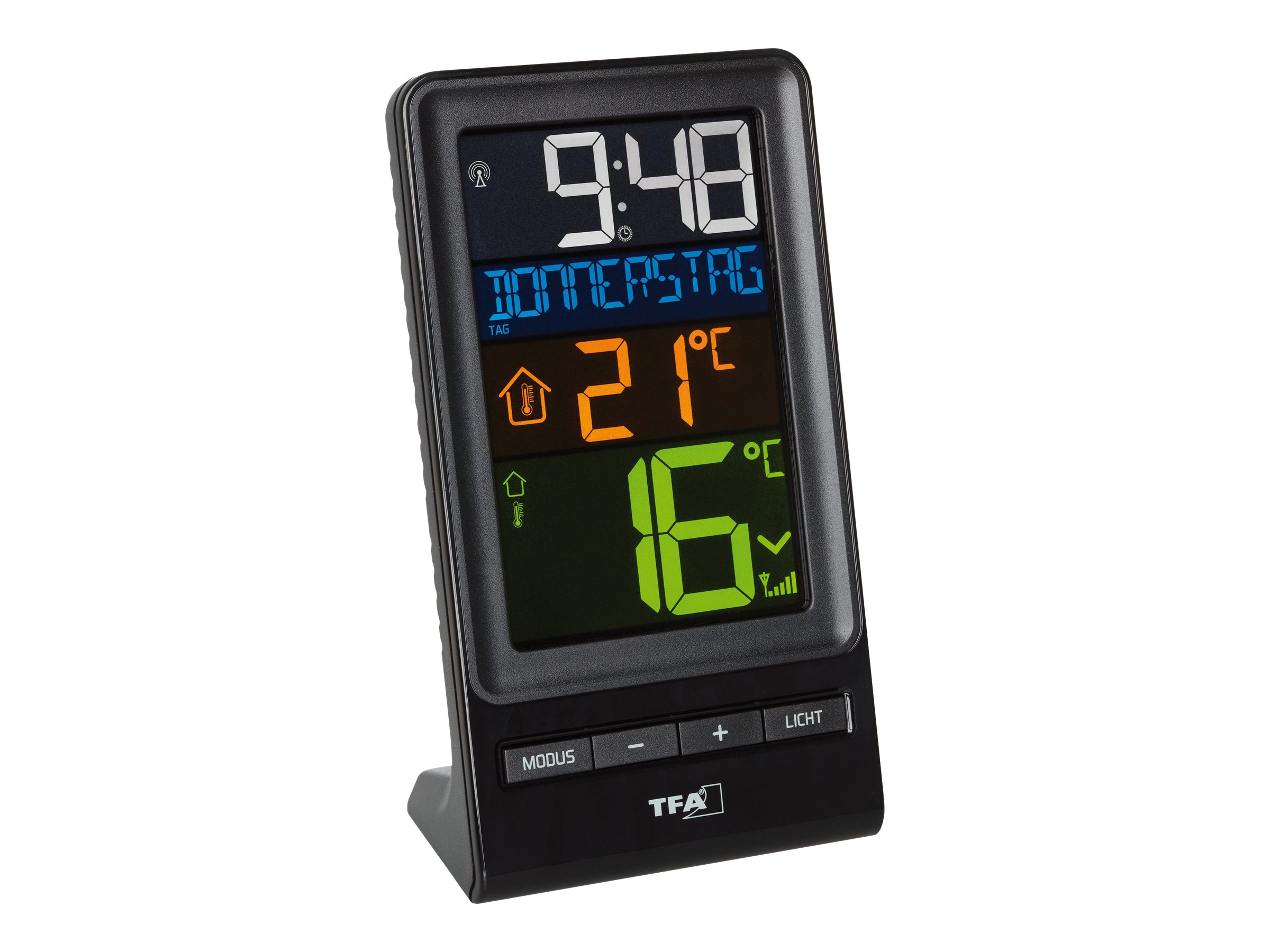 TFA Spira - Thermometer - digital - Schwarz