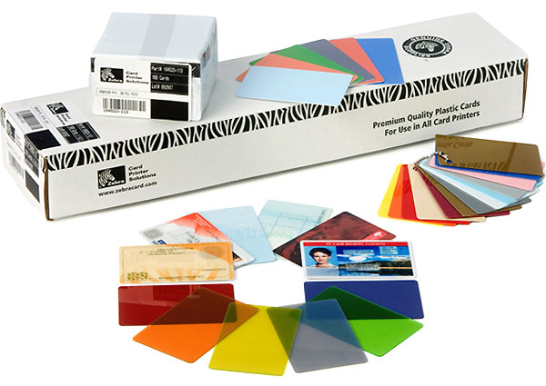 Zebra Polyvinylchlorid (PVC) - 10 mil - CR-80 Card (85.6 x 54 mm)