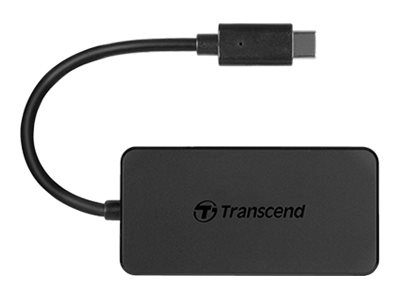 Transcend HUB2C - Hub - 4 x USB 3.1 Gen 1 - Desktop