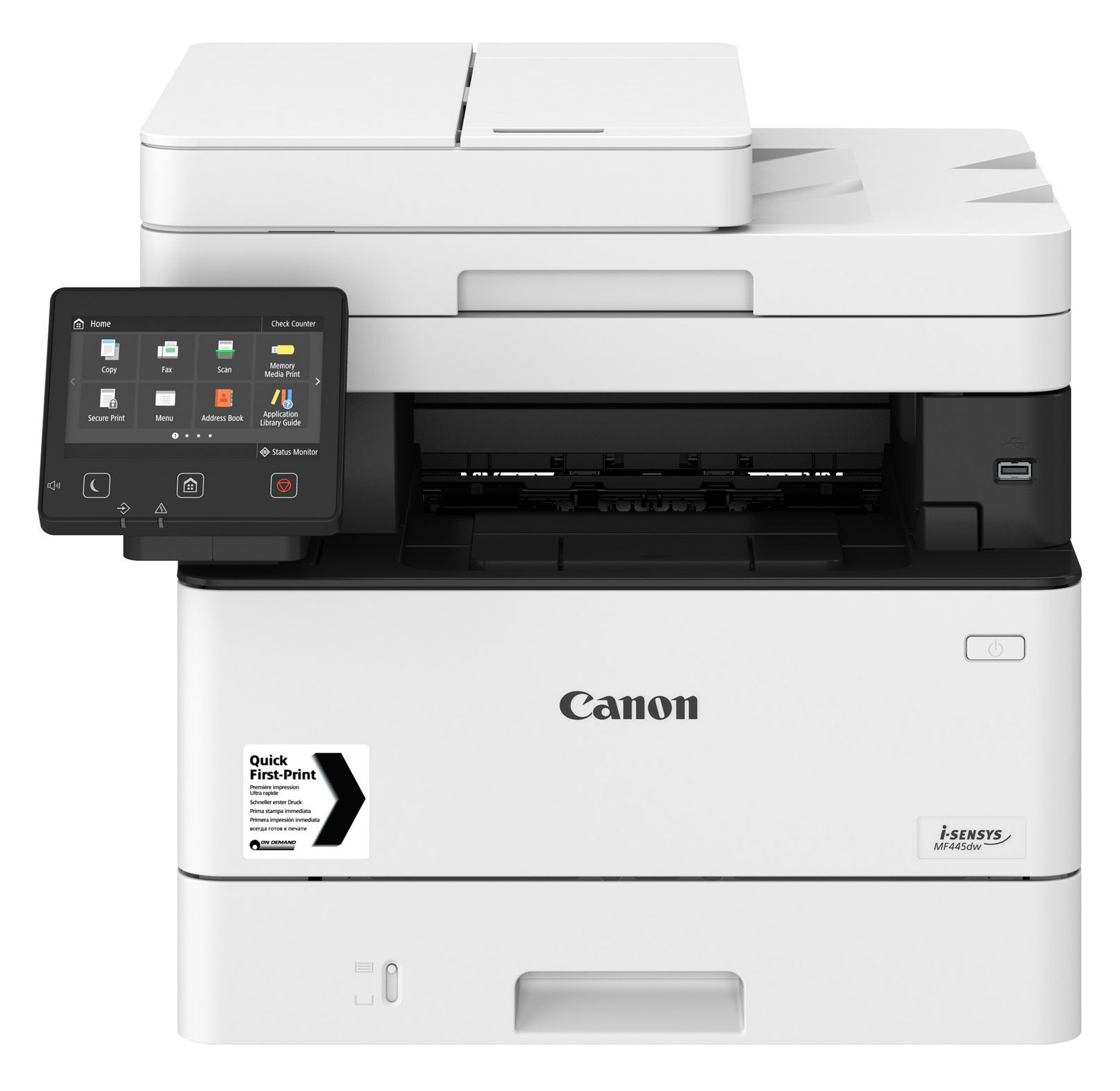 Canon i-SENSYS MF445dw - Multifunktionsdrucker - s/w - Laser - A4 (210 x 297 mm)
