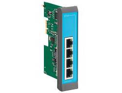Insys MRcard ES - Switch - 4 x 10/100 - Plugin-Modul
