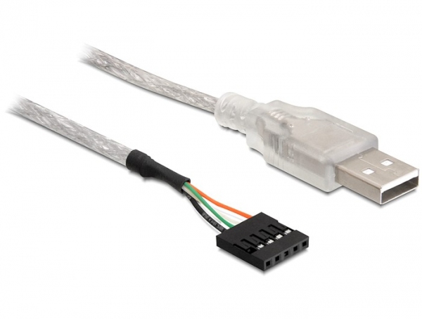 Delock USB Pinheader - USB-Kabel - USB (M) zu 5-polig, intern (W)