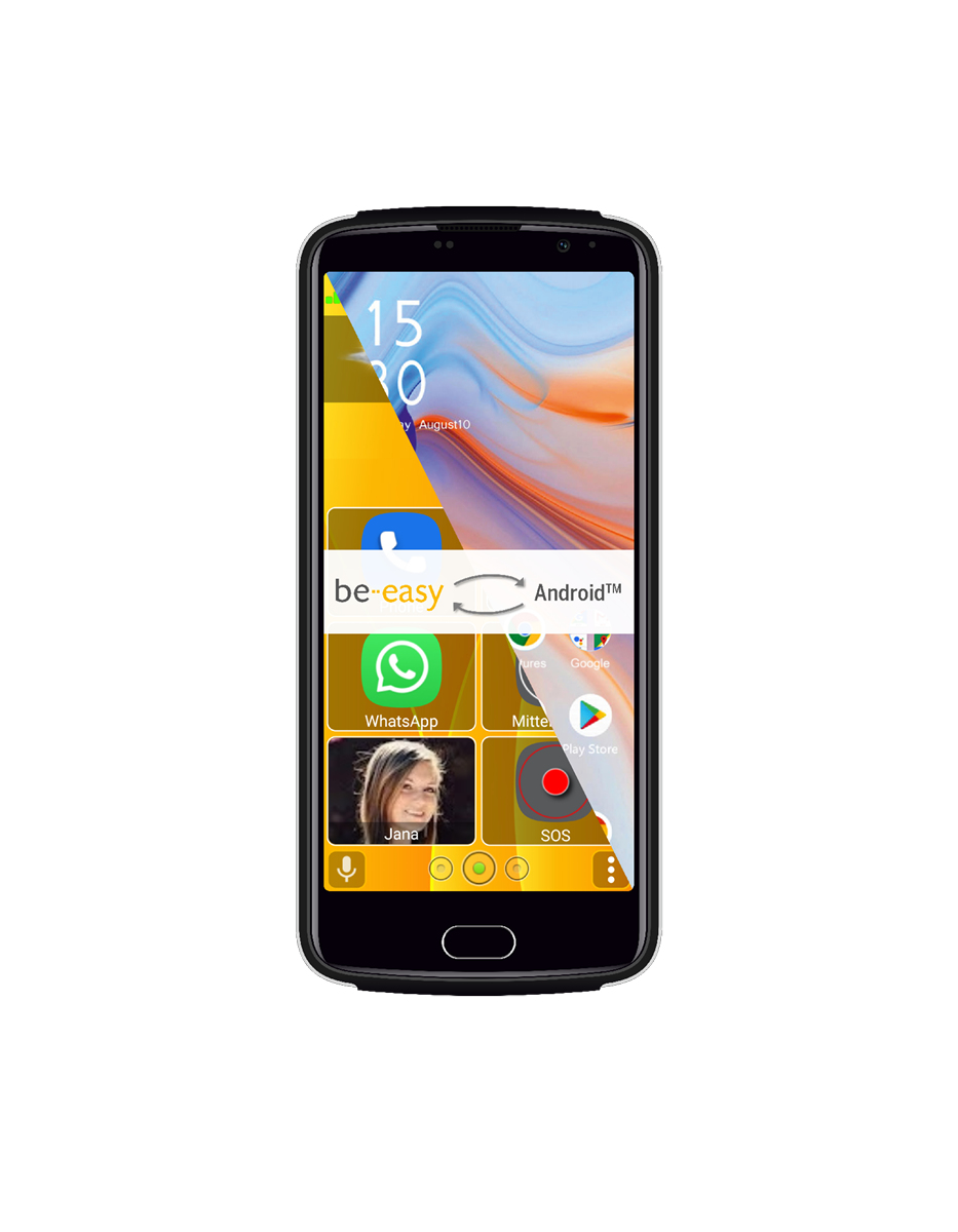 Bea-fon M7 premium - 14 cm (5.5 Zoll) - 3 GB - 32 GB - 13 MP - Android 11 - Schwarz