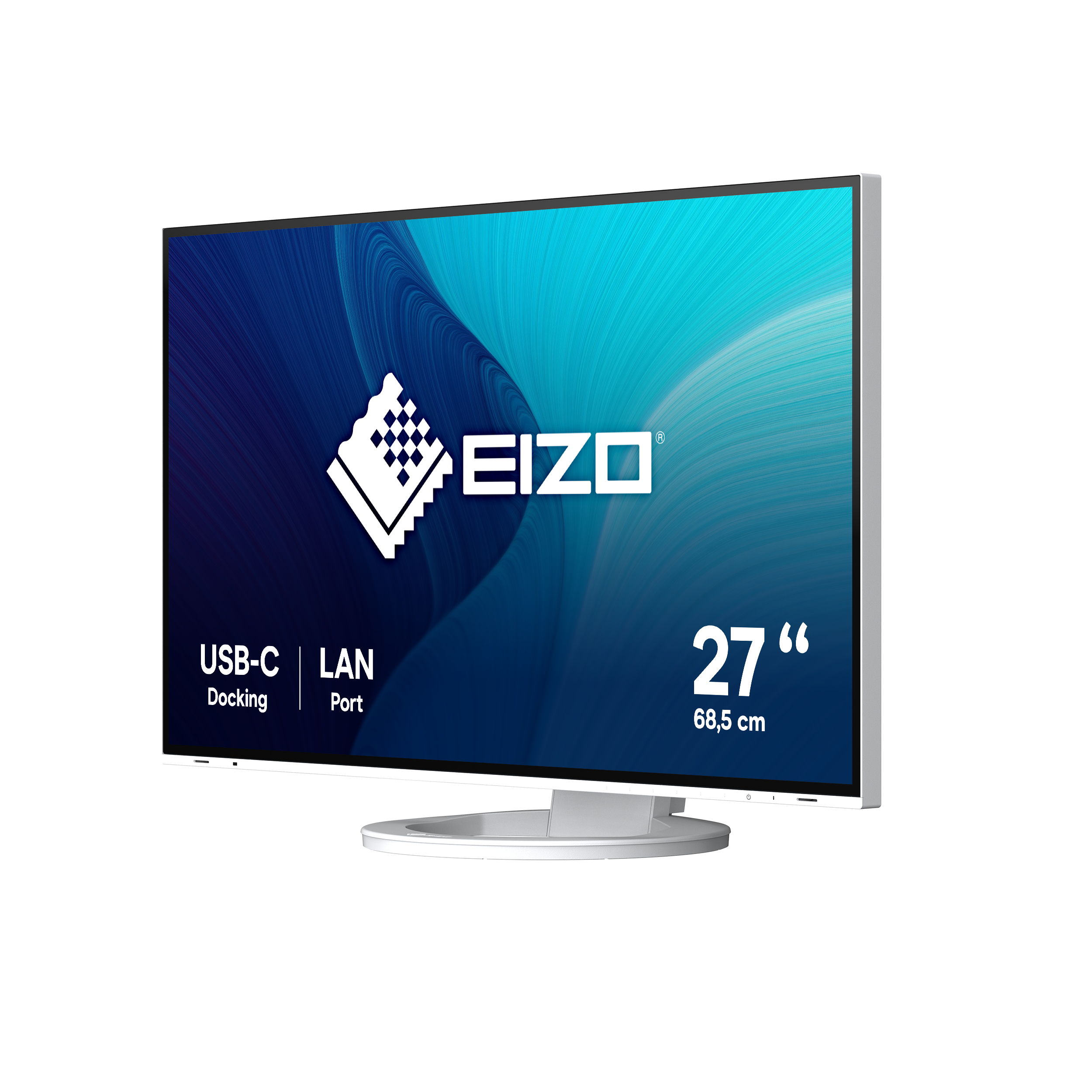EIZO FlexScan EV2795-WT - Mit FlexStand - LED-Monitor - 68.5 cm (27")