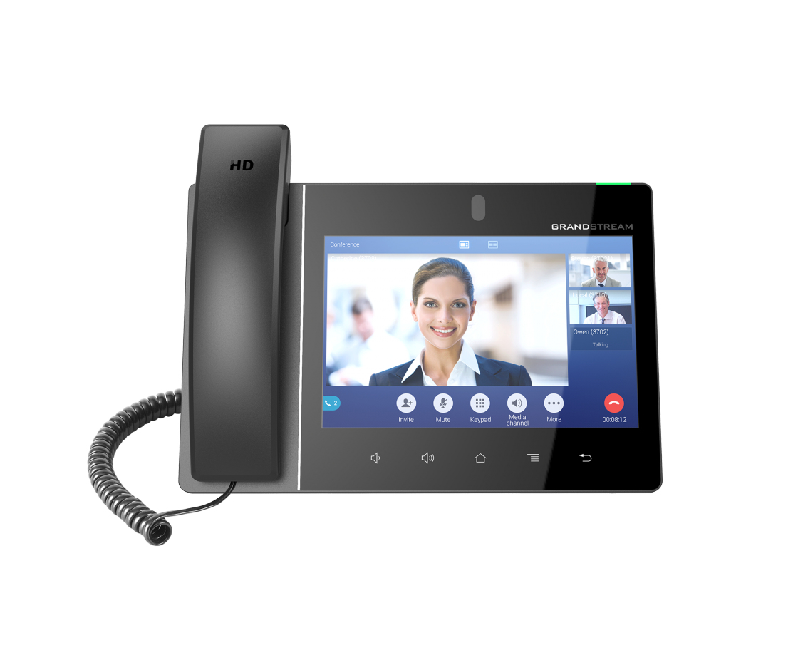 Grandstream GXV3380 - IP-Videotelefon - mit Digitalkamera, Bluetooth-Schnittstelle - IEEE 802.11a/b/g/n/ac (Wi-Fi)