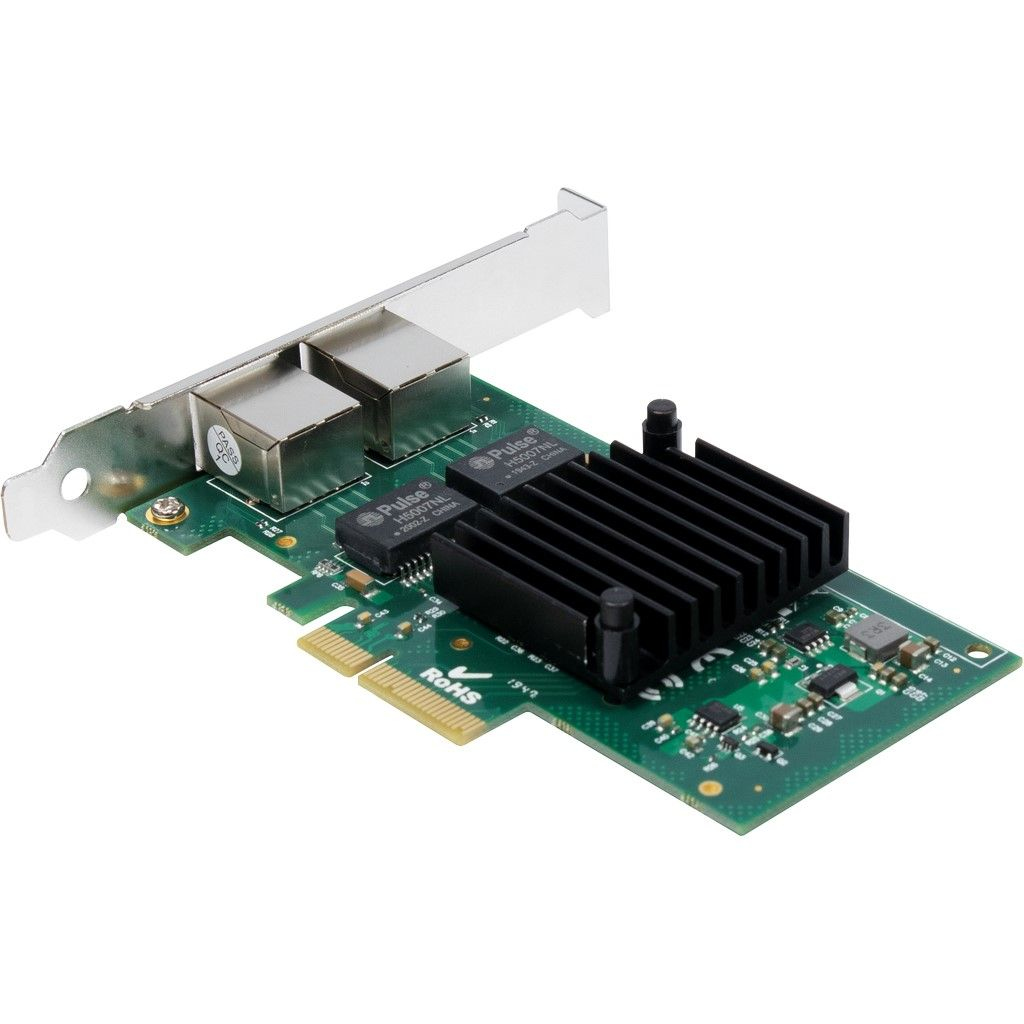 Inter-Tech Argus ST-727 - Netzwerkadapter - PCIe 2.0 x4 Low-Profile