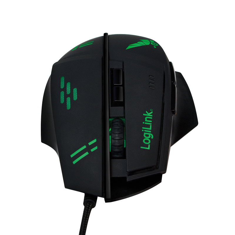 LogiLink Gaming - Maus - optisch - 7 Tasten - kabelgebunden