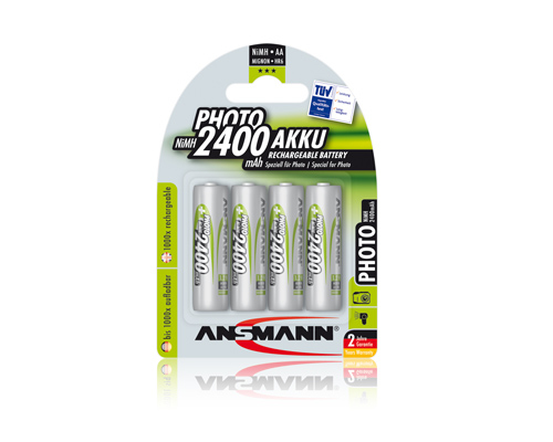 Ansmann Mignon Photo - Batterie 4 x AA-Typ - NiMH - (wiederaufladbar)