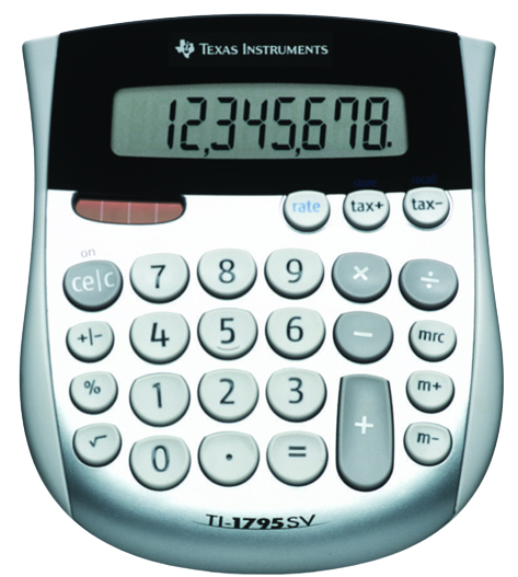 TI TI-1795 SV - Desktop-Taschenrechner