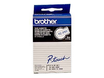 Brother Weiß, Blau - Rolle (0,9 cm x 7,7 m) 1 Stck. Druckerband