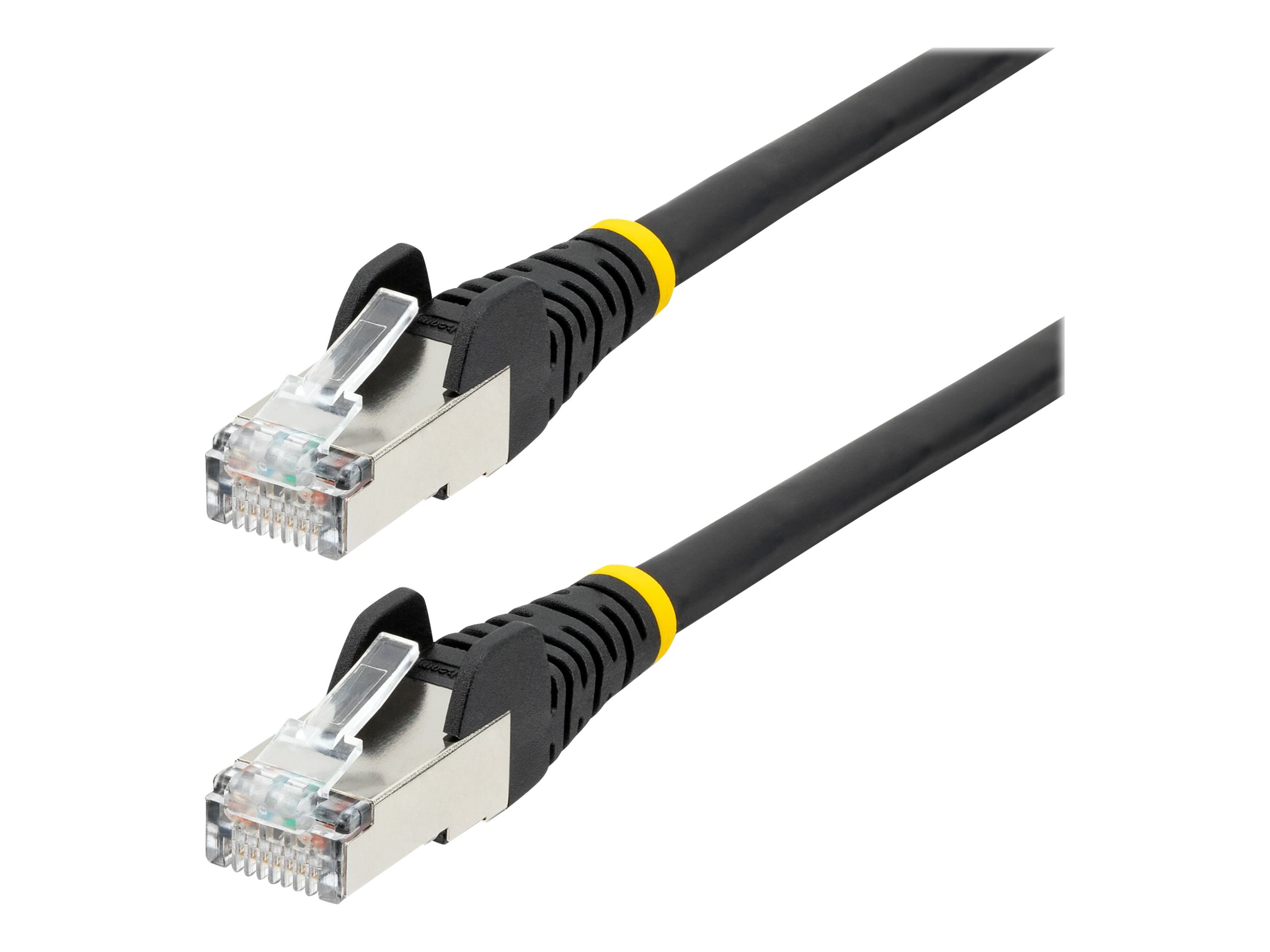 StarTech.com 5m CAT6a Ethernet Cable - Black - Low Smoke Zero Halogen (LSZH)