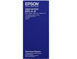 Epson ERC 31B - Schwarz - Farbband - für TM 930, 930II, 950, H5000II, H5000IIP, U590, U590 (112U)