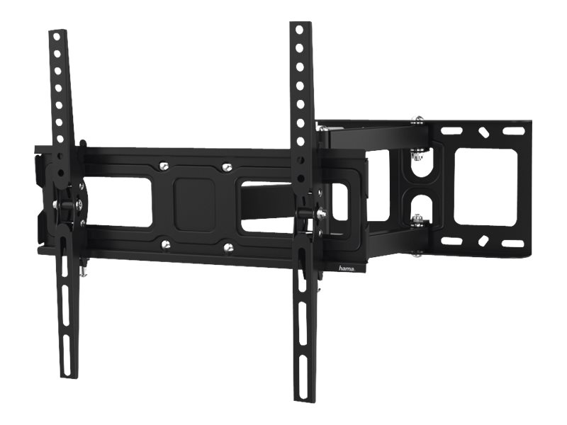 Hama FULLMOTION TV Wall Bracket - Klammer - Easy-Fix - für TV - Stahl - Schwarz - Bildschirmgröße: 81-165 cm (32"-65")