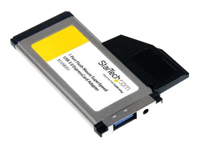 StarTech.com 34mm ExpressCard auf 54mm Adapterrahmen / Halterung - 3er Pack - ExpressCard-Steckplatzstabilisierungs-Adapter - Schwarz (Packung mit 3)