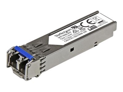 StarTech.com 1000BASE-LX - Gigabit Transceiver - LC Fiber - MSA Compliant - 10 km - Gigabit SFP Modul - Single Mode SFP - SFP (Mini-GBIC)-