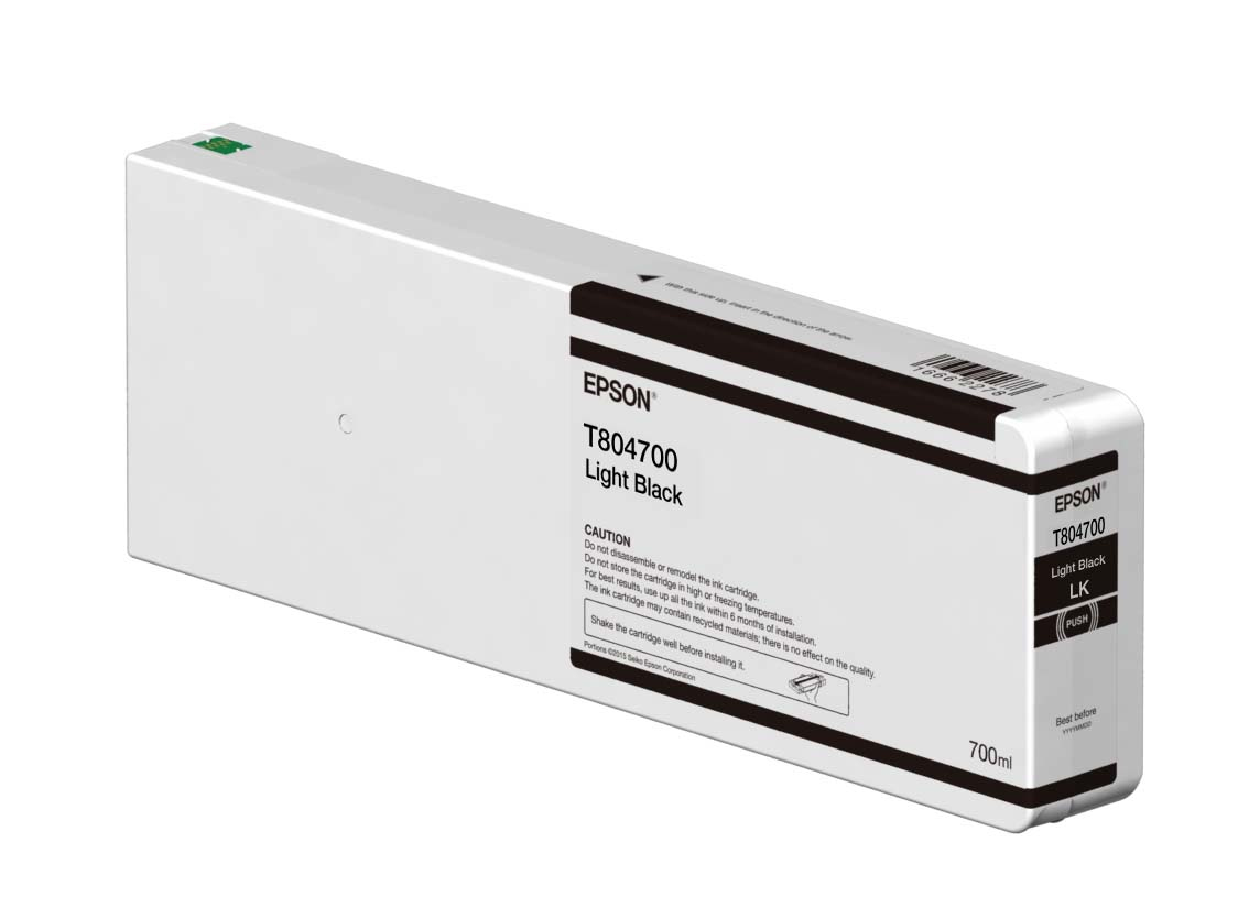 Epson T804700 - 700 ml - Schwarz - Original - Tintenpatrone