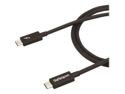 StarTech.com 1m Thunderbolt 3 (20Gbit/s) USB-C Kabel - Thunderbolt, USB und DisplayPort kompatibel - Thunderbolt-Kabel - USB-C (M)
