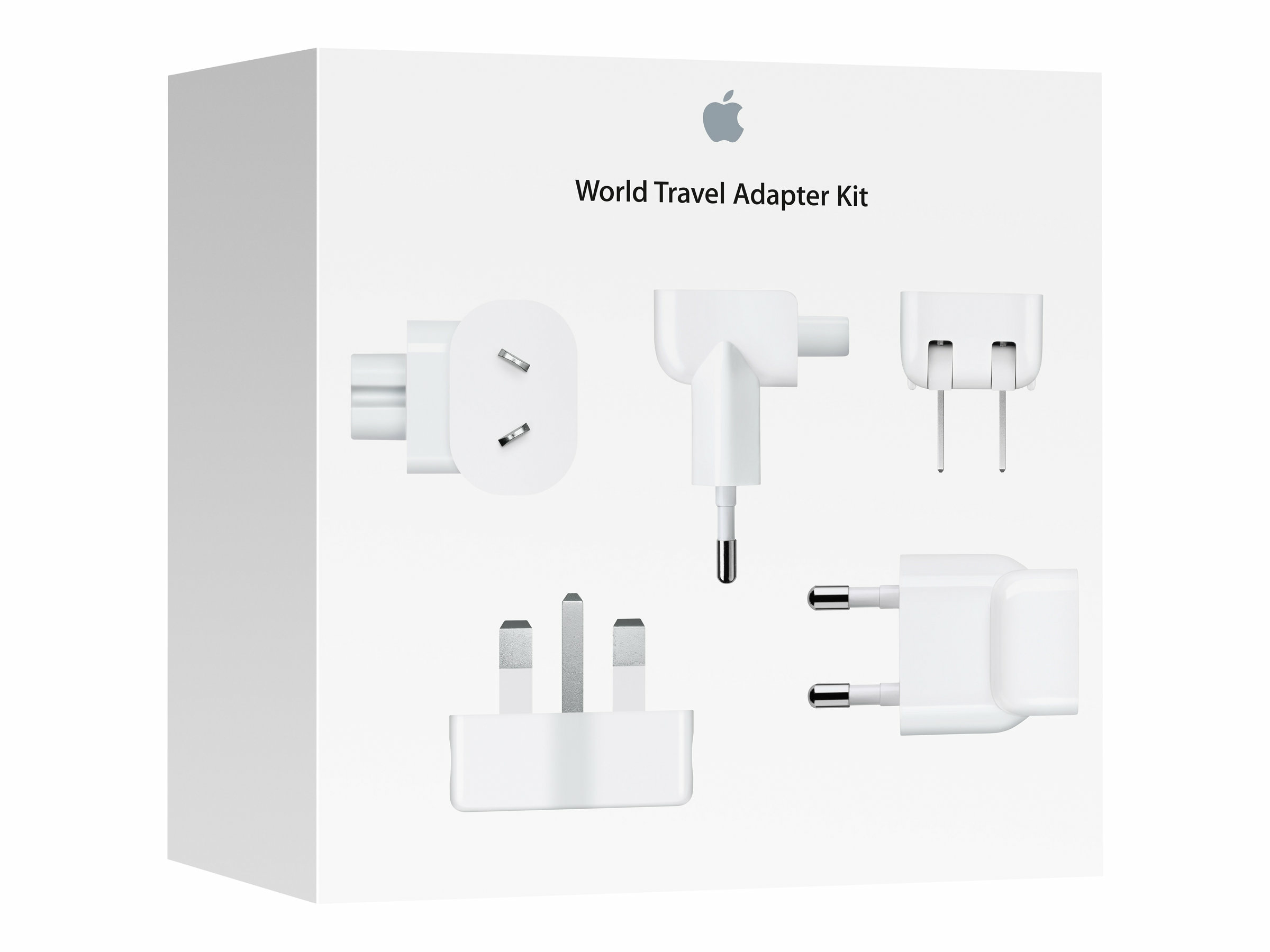 Apple World Travel Adapter Kit - Netzanschlussadapter-Kit - für MacBook; MacBook Air (Ende 2018, Mitte 2019)