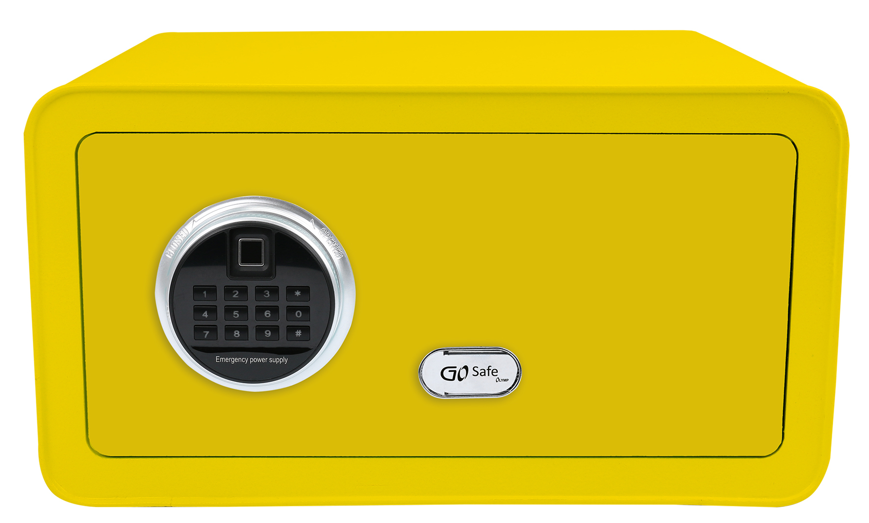 Olympia GOsafe 2.0 / 210FP - Frei stehend sicher - Gelb - Code - Lesegerät für den Fingerabdruck - Schlüssel - 28 l - Polypropylen (PP) - Akku