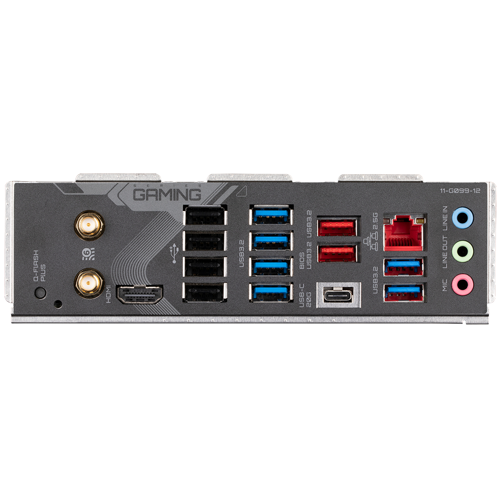 Gigabyte X670 GAMING X AX - 1.0 - Motherboard - ATX - Socket AM5 - AMD X670 Chipsatz - USB 3.2 Gen 1, USB 3.2 Gen 2, USB-C Gen 2x2 - 2.5 Gigabit LAN, Bluetooth, Wi-Fi - Onboard-Grafik (CPU erforderlich)