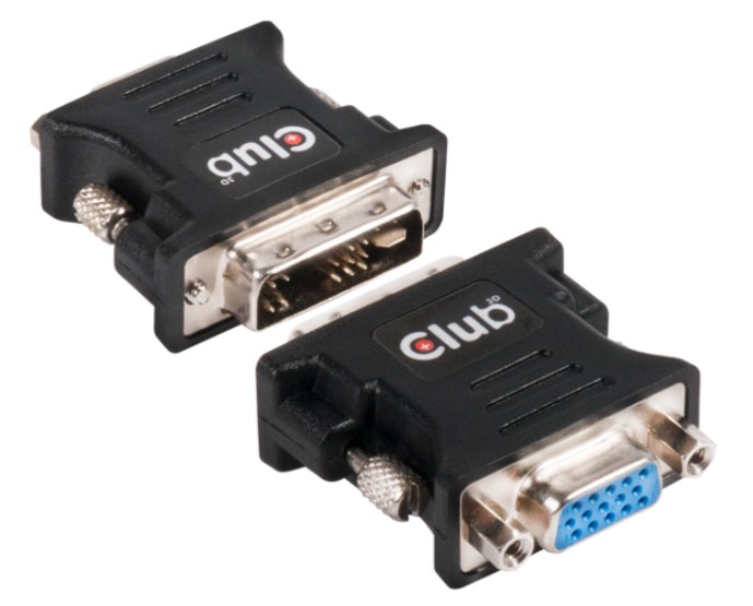 Club 3D VGA-Adapter - DVI-A (M) zu HD-15 (VGA)
