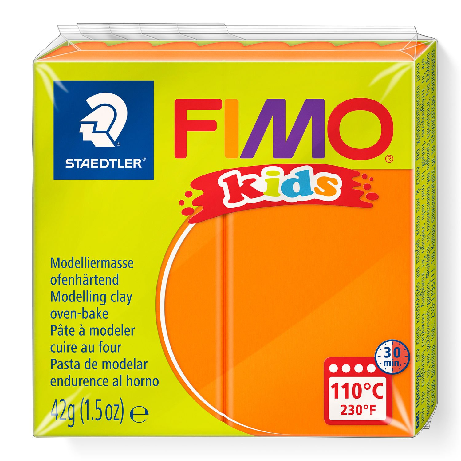 STAEDTLER FIMO 8030 - Modellierton - Orange - Kinder - 1 Stück(e) - 1 Farben - 110 °C