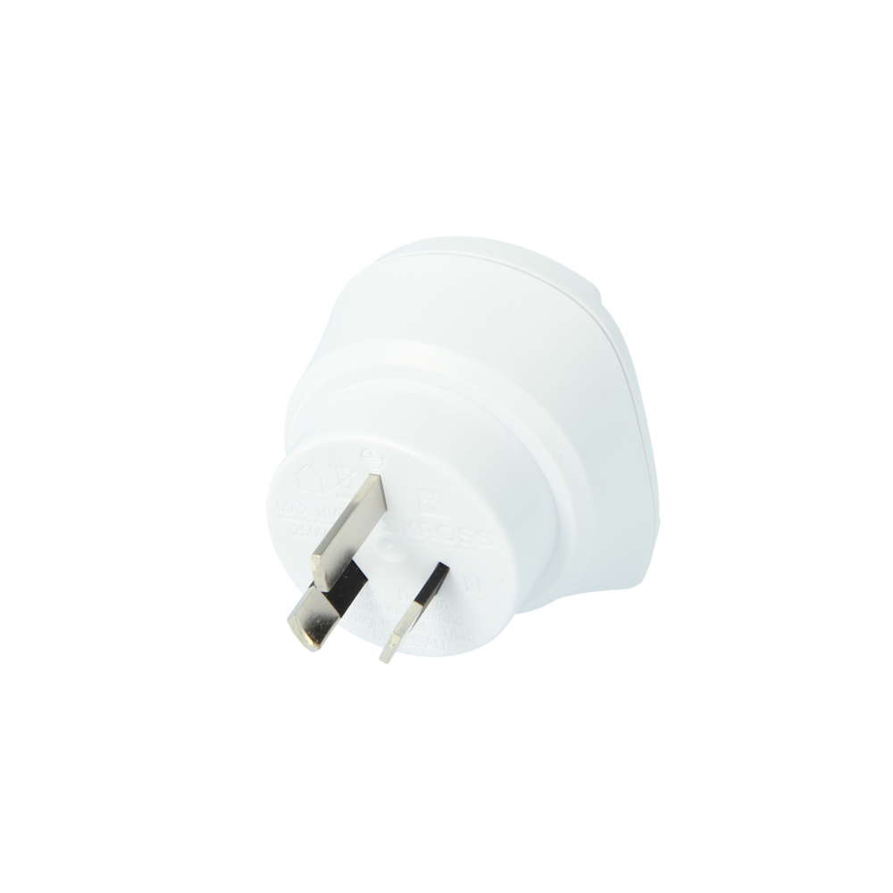 SKROSS Country Travel Adapter Europe to Australia/China - Adapter für Power Connector - CEE 7/7, Eurostecker (W)