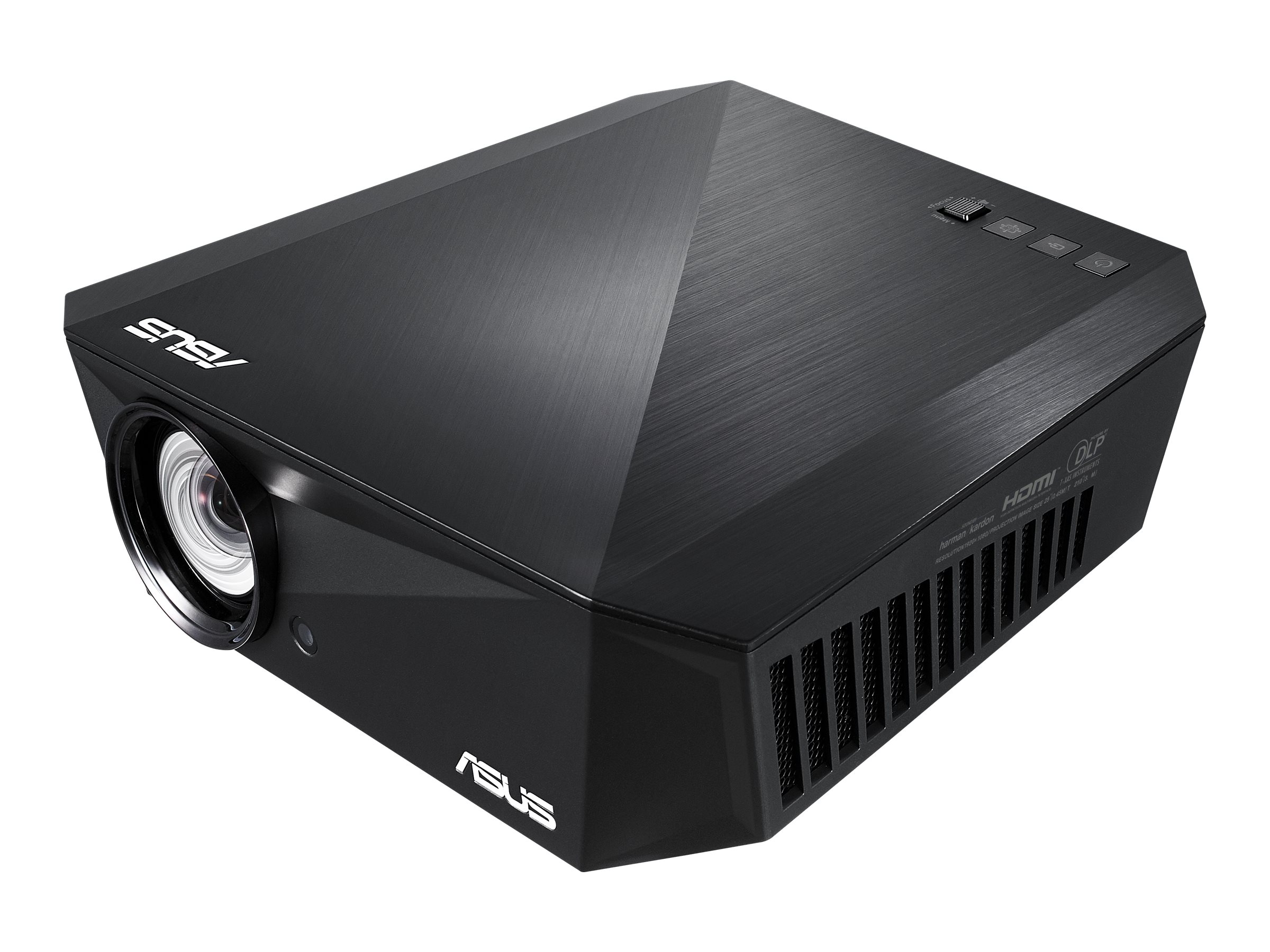 ASUS F1 - DLP-Projektor - RGB LED - tragbar - 3D - 1200 lm - Full HD (1920 x 1080)
