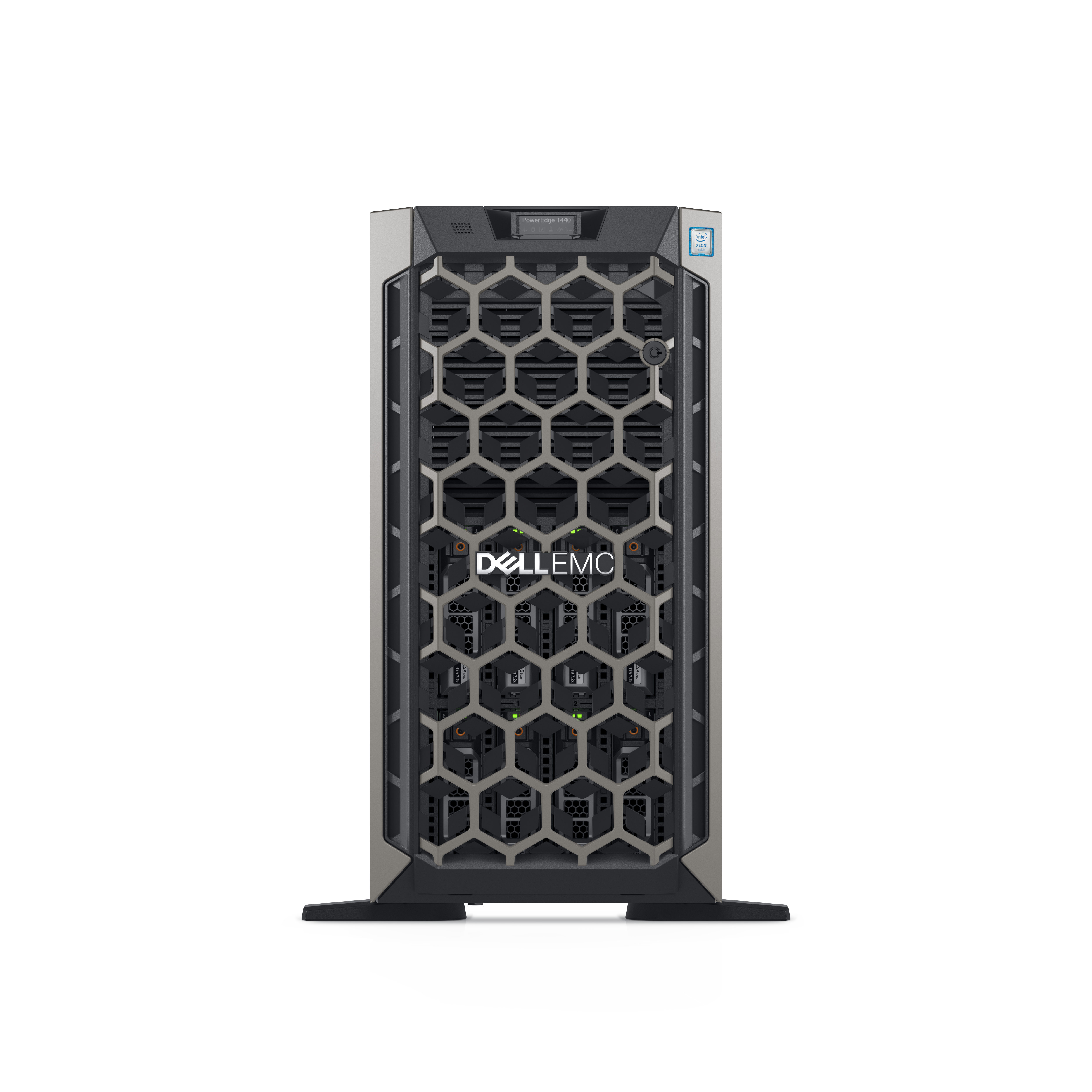Dell PowerEdge T440 - Server - Tower - 5U - zweiweg - 1 x Xeon Silver 4210R / 2.4 GHz - RAM 16 GB - SAS - Hot-Swap 8.9 cm (3.5")
