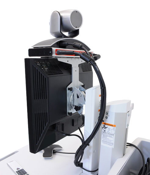 Ergotron Camera Shelf - Montagekomponente (Klammer, Regal, Befestigungsteile, Klettverschlussstreifen, Gurt)