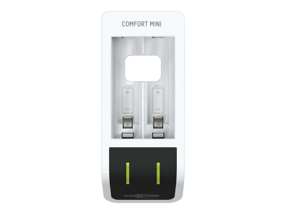 Ansmann Comfort Mini - 1,5 Std. USB-Batterieladegerät - (für 2xAA, 2xAAA)