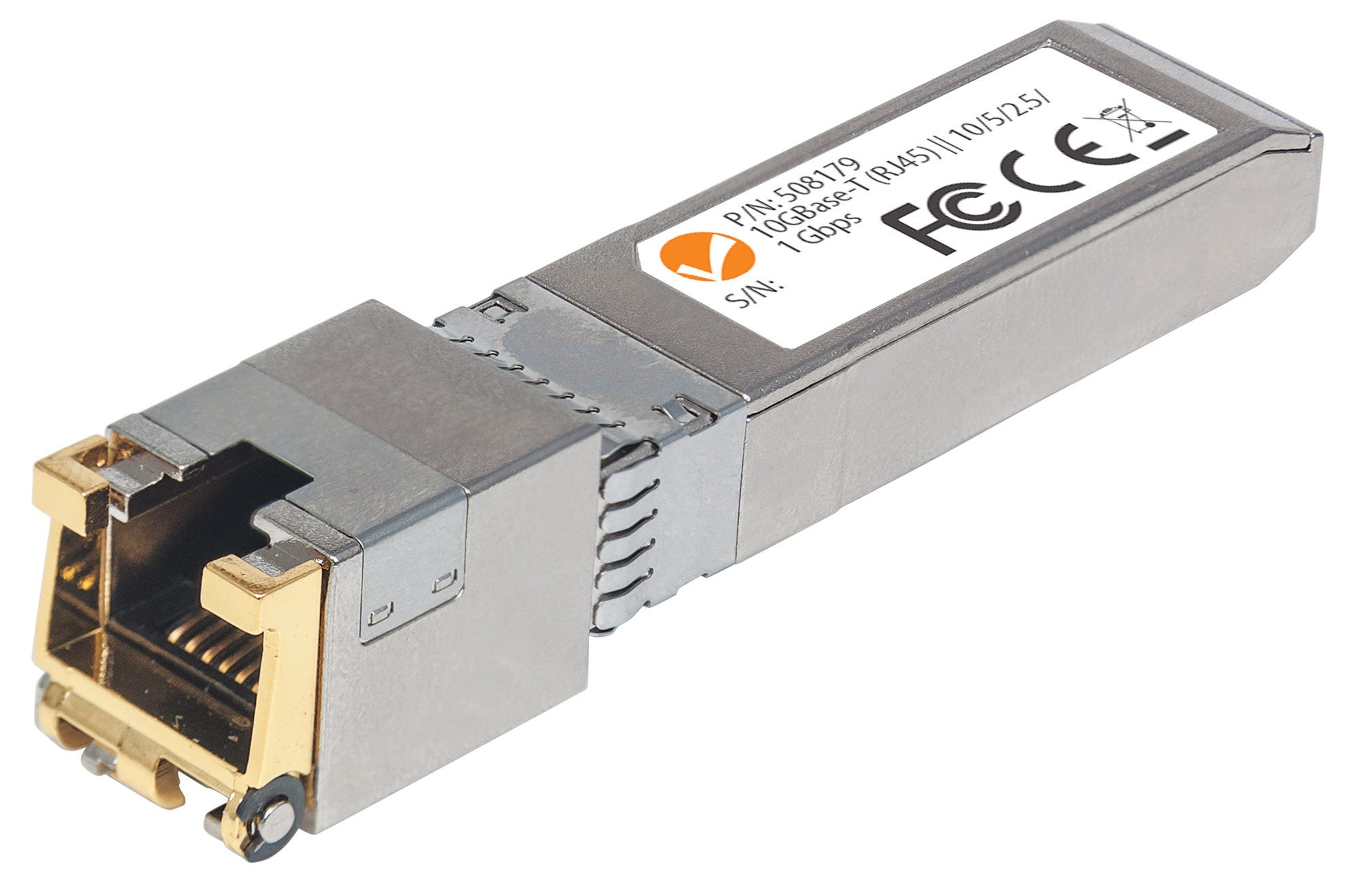 Intellinet 10 Gigabit Copper SFP+ Transceiver Module, 10GBase-T (RJ45)