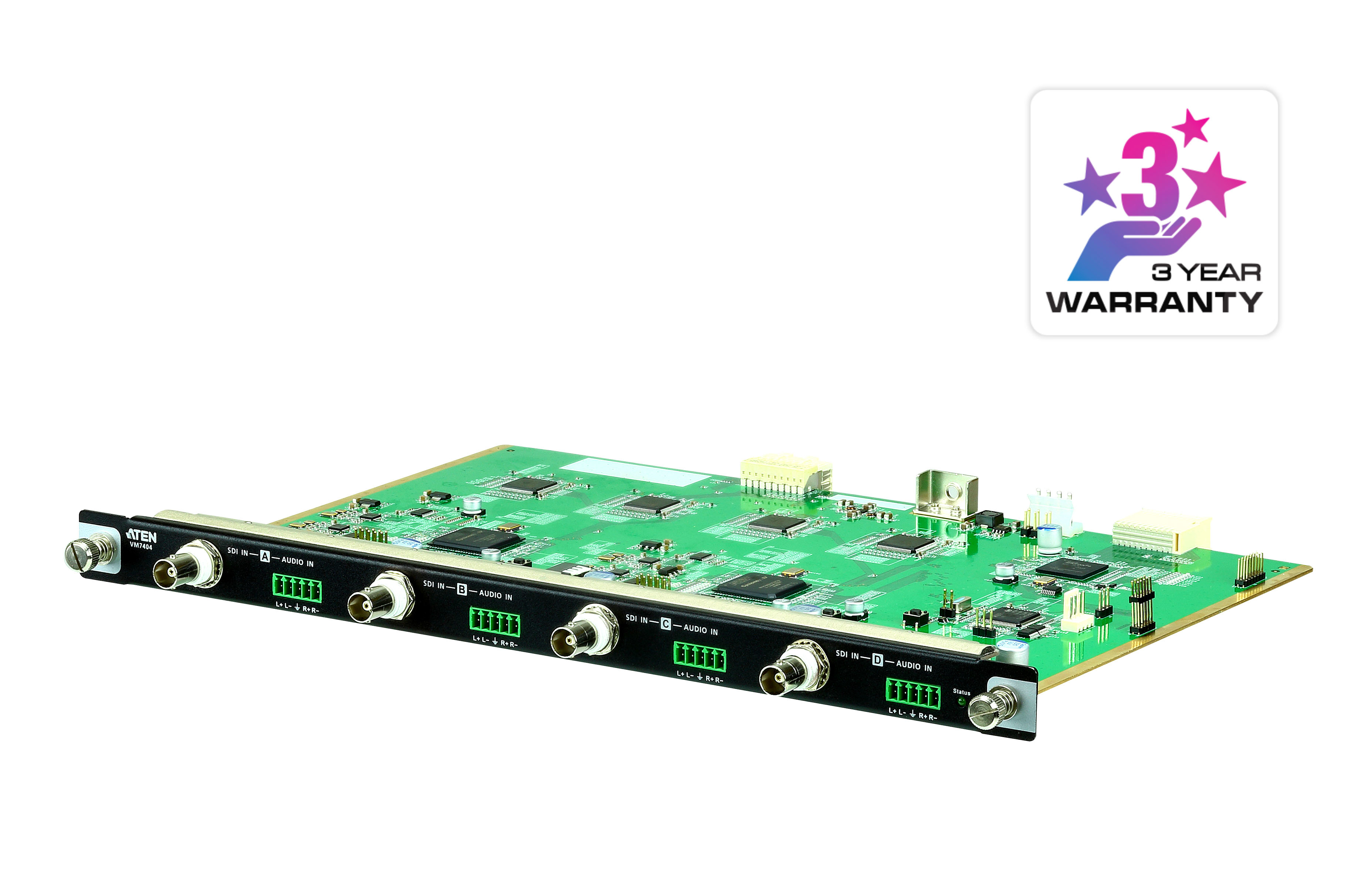 ATEN VM7404 4-Port 3G-SDI Input Board - Erweiterungsmodul