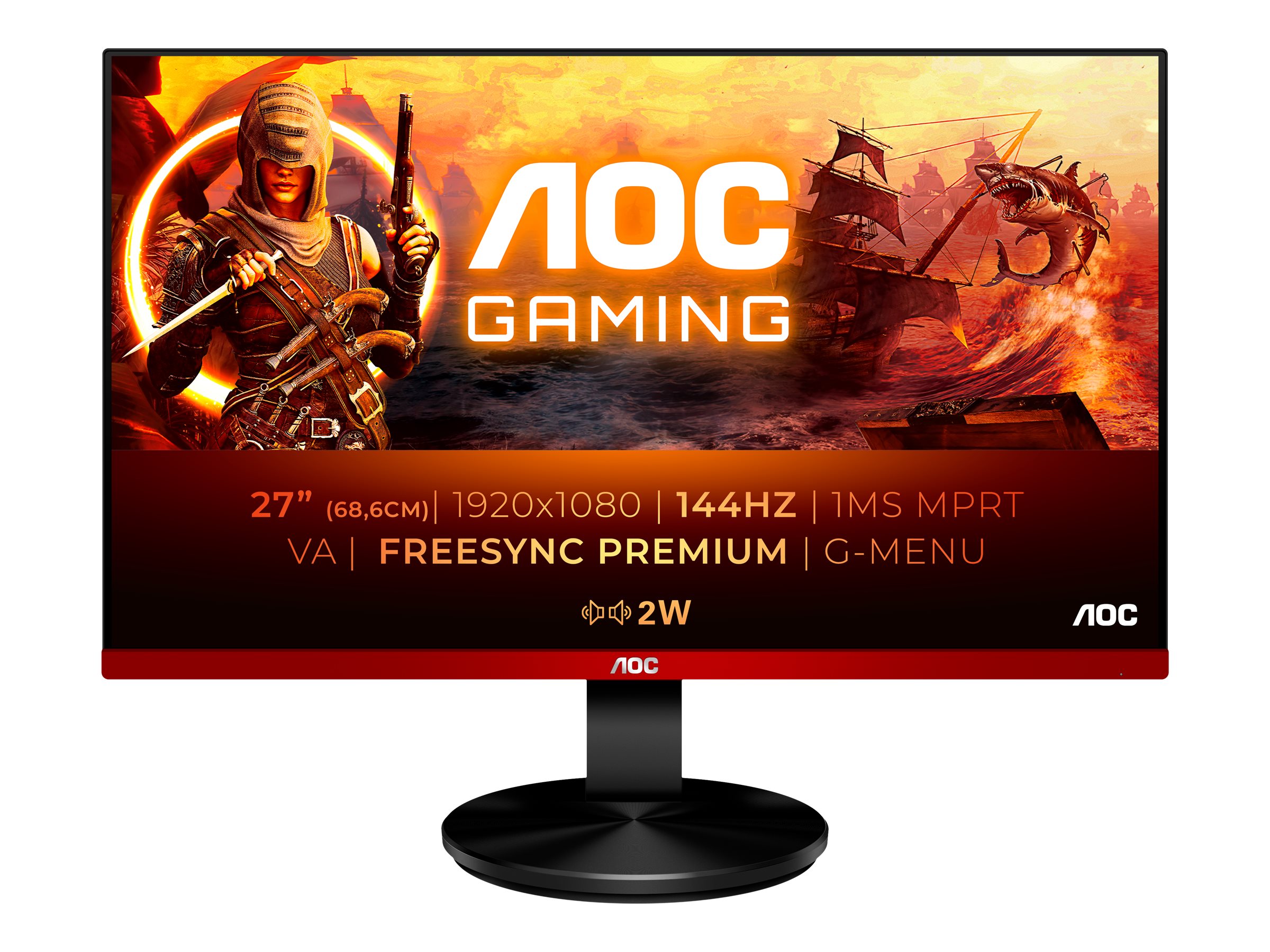 AOC Gaming G2790VXA - LED-Monitor - Gaming - 69 cm (27")