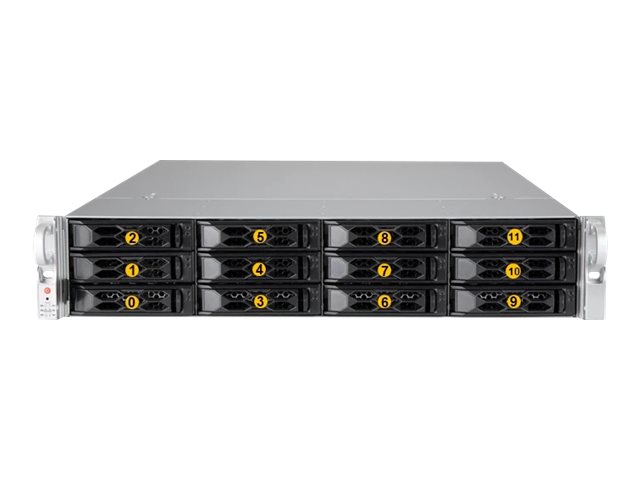 Supermicro A+ Server 2014S-TR - Server - Rack-Montage - 2U - 1-Weg - keine CPU - RAM 0 GB - SATA - Hot-Swap 6.4 cm, 8.9 cm (2.5", 3.5")