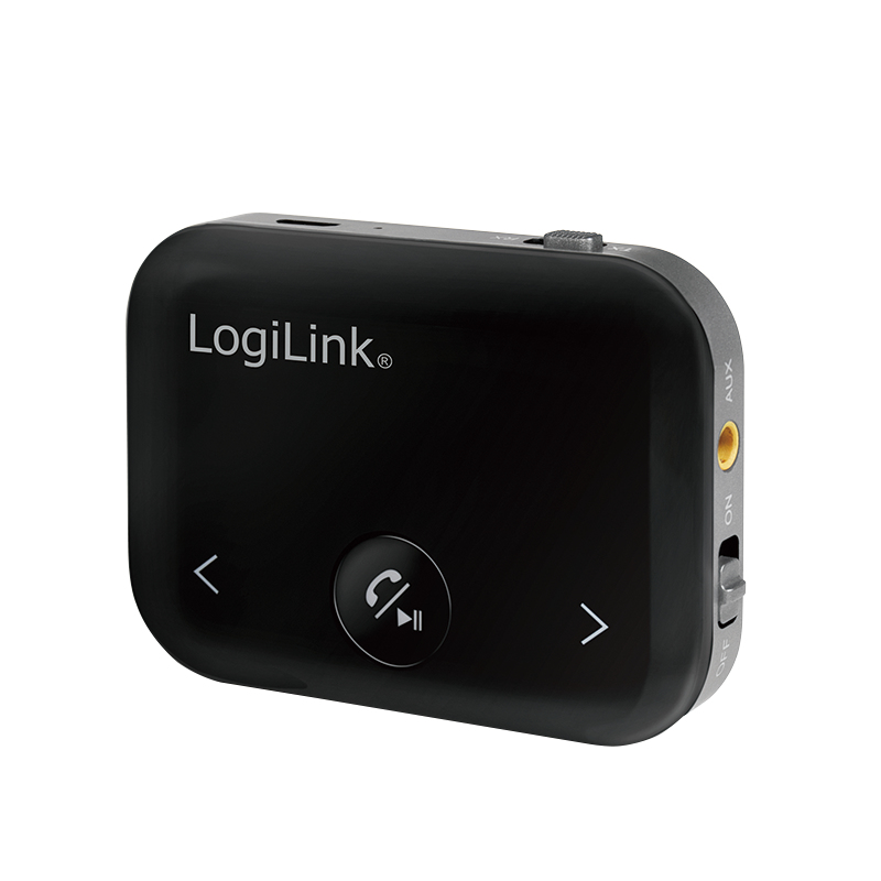 LogiLink BT0050 - Bluetooth - 3,5 mm - A2DP,AVRCP - 8 m - Schwarz - Acrylnitril-Butadien-Styrol (ABS)