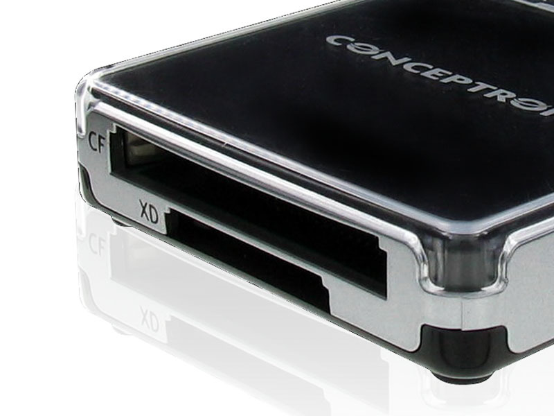 Conceptronic All-In-One Card Reader - Kartenleser - All-in-one (Multi-Format)