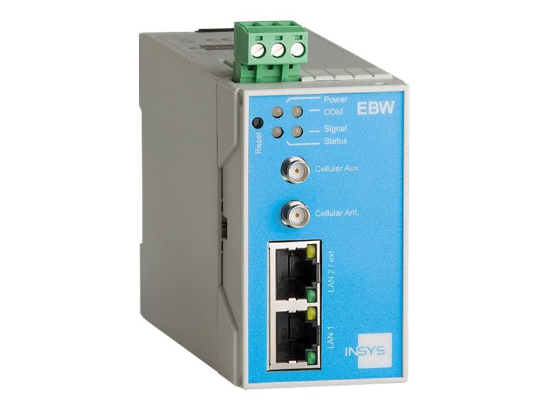 Insys EBW L100 - Router - WWAN - 2-Port-Switch