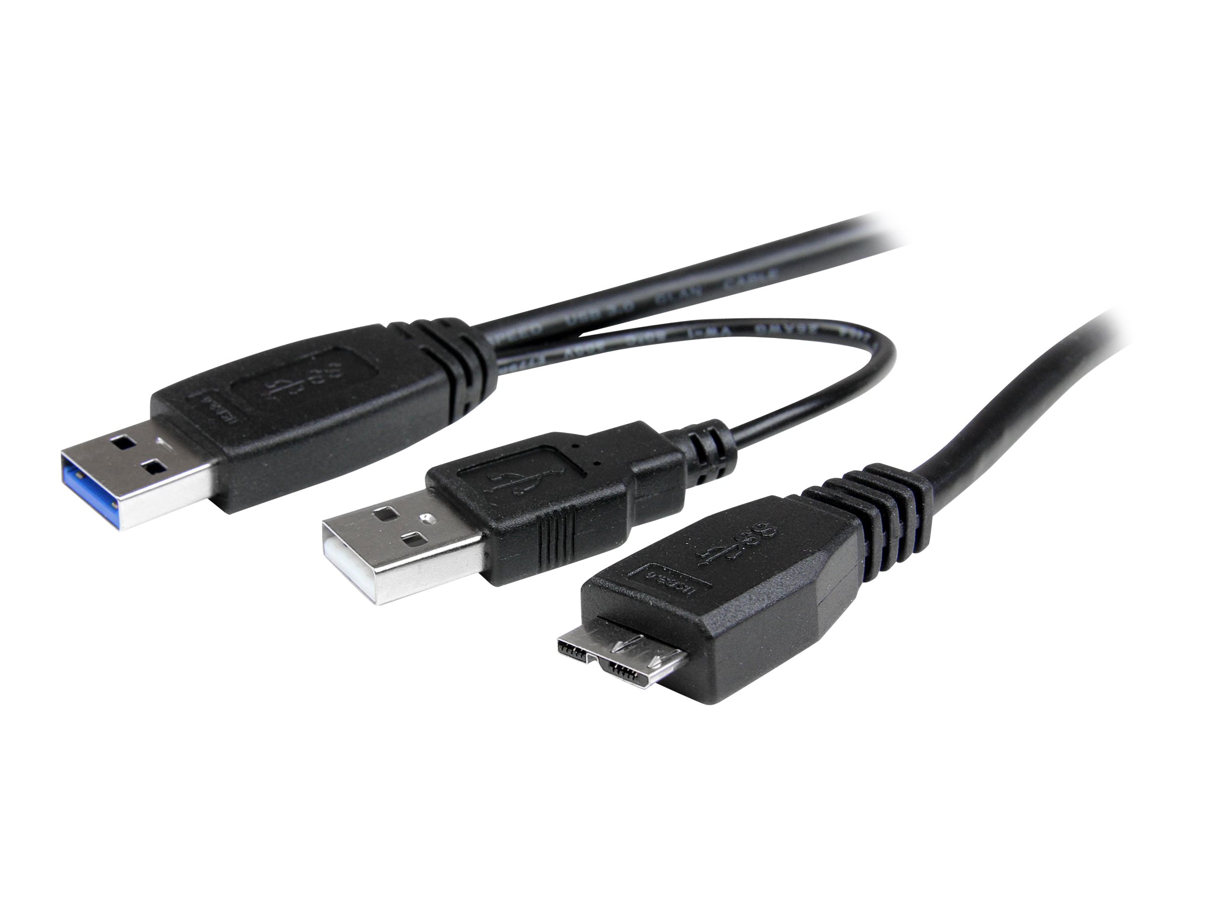 StarTech.com 2,5 Zoll SATA/SSD USB 3.0 SuperSpeed Festplattengehäuse - Schwarz - Externes Gehäuse für 2,5 (6,4cm)