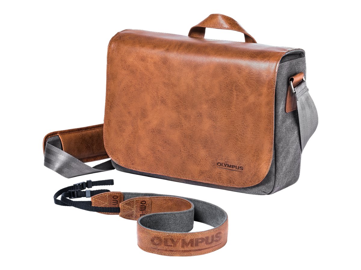 Olympus OM-D Messenger Bag - Schultertasche für Kamera mit Zoom-Objektiv