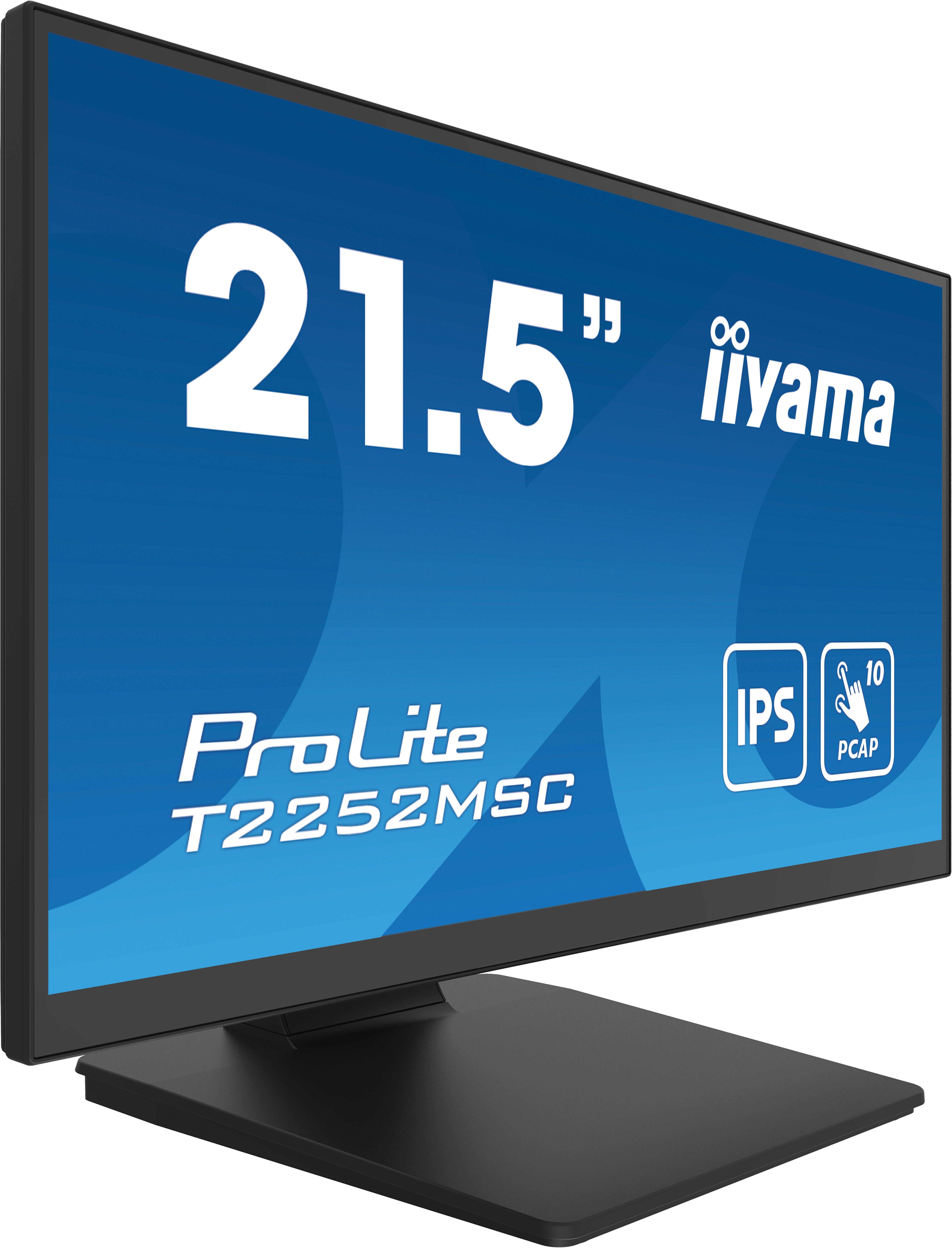 Iiyama 21.5" Bonded PCAP 10P Touch with Anti-Finger print coating 1920x1080 IPS-slim