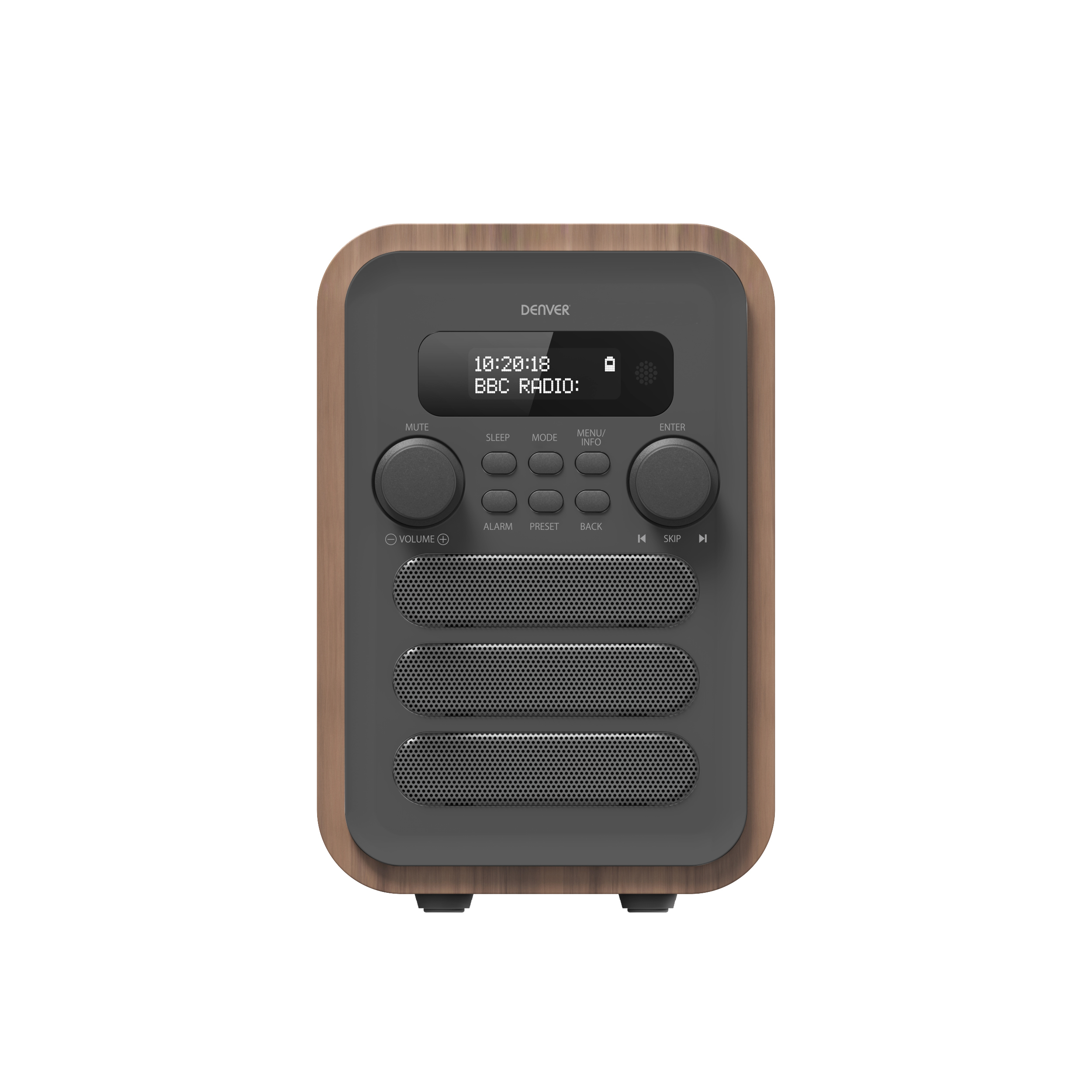 Inter Sales DENVER DAB-48 - DAB-Radio - 2.5 Watt (Gesamt)