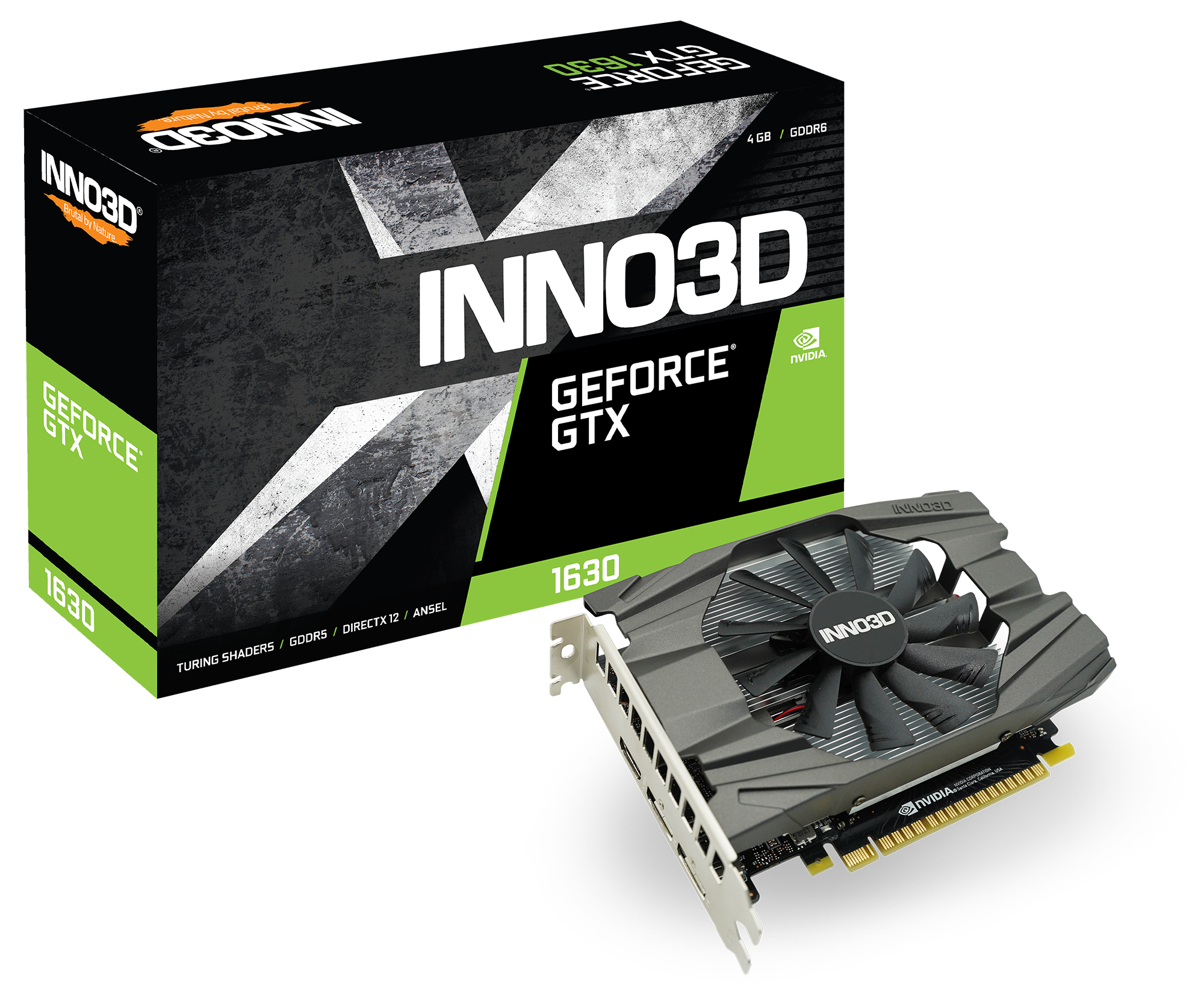 Inno3D GeForce GTX 1630 COMPACT - Grafikkarten
