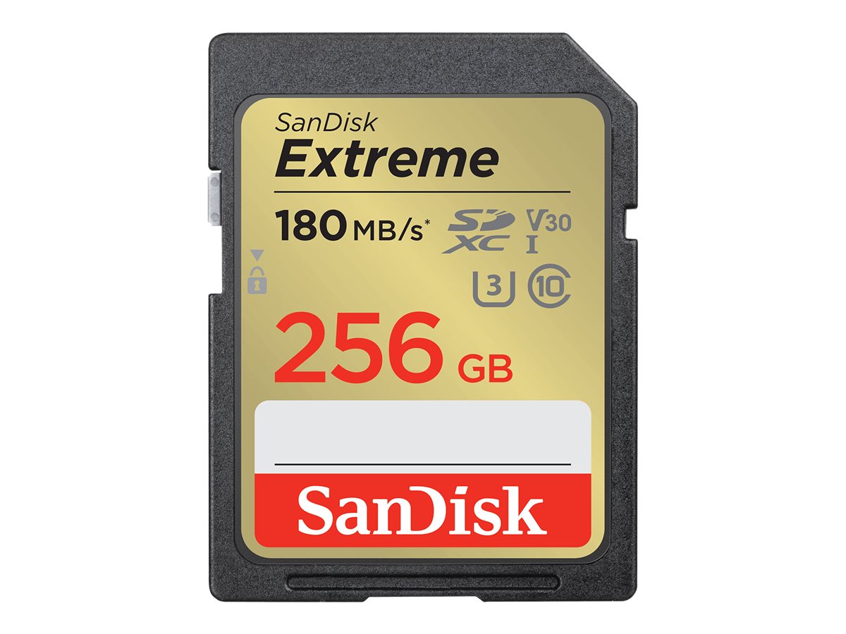 SanDisk Extreme - Flash-Speicherkarte - 256 GB