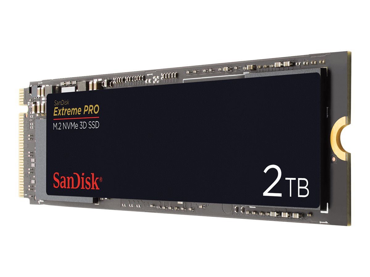 SanDisk Extreme PRO - SSD - 2 TB - intern - M.2 2280 - PCIe 3.0 x4 (NVMe)