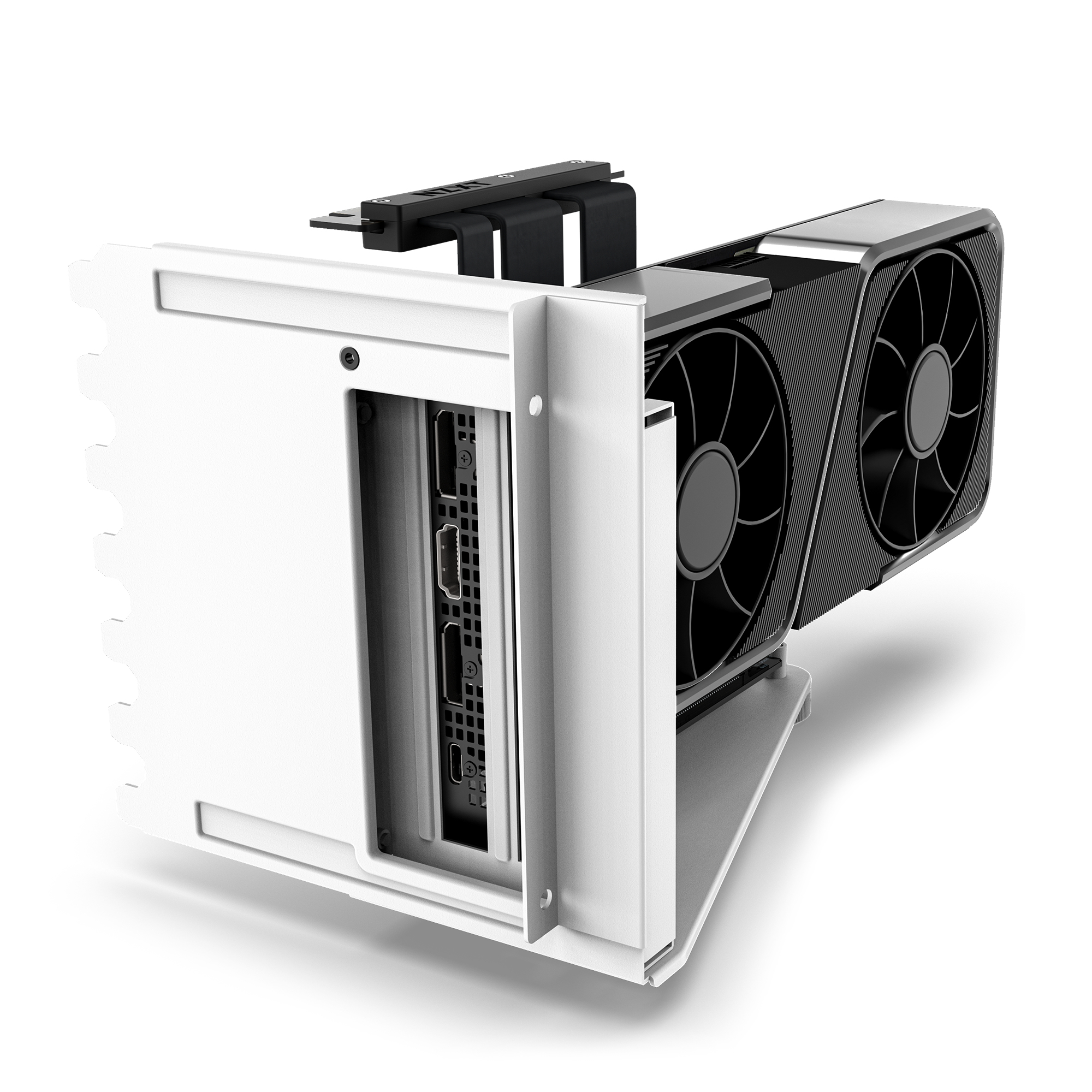 NZXT H7 Series - GPU-Halterungssatz - weiß - für H series H5 Elite