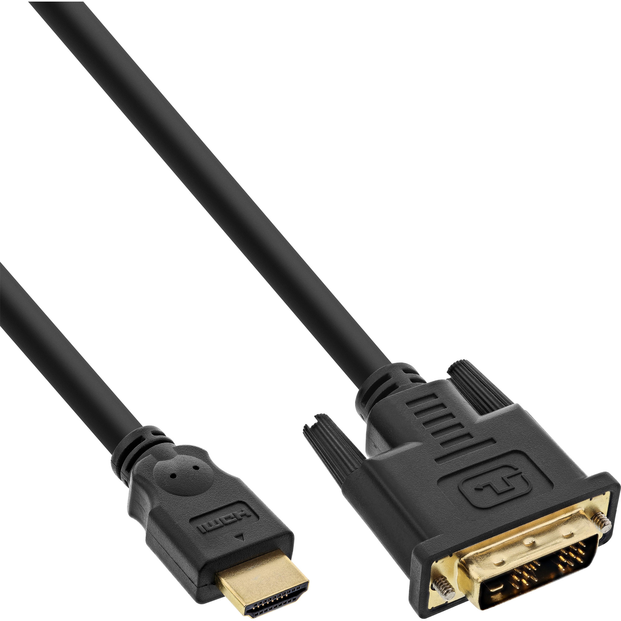 InLine Adapterkabel - Single Link - HDMI männlich zu DVI-D männlich