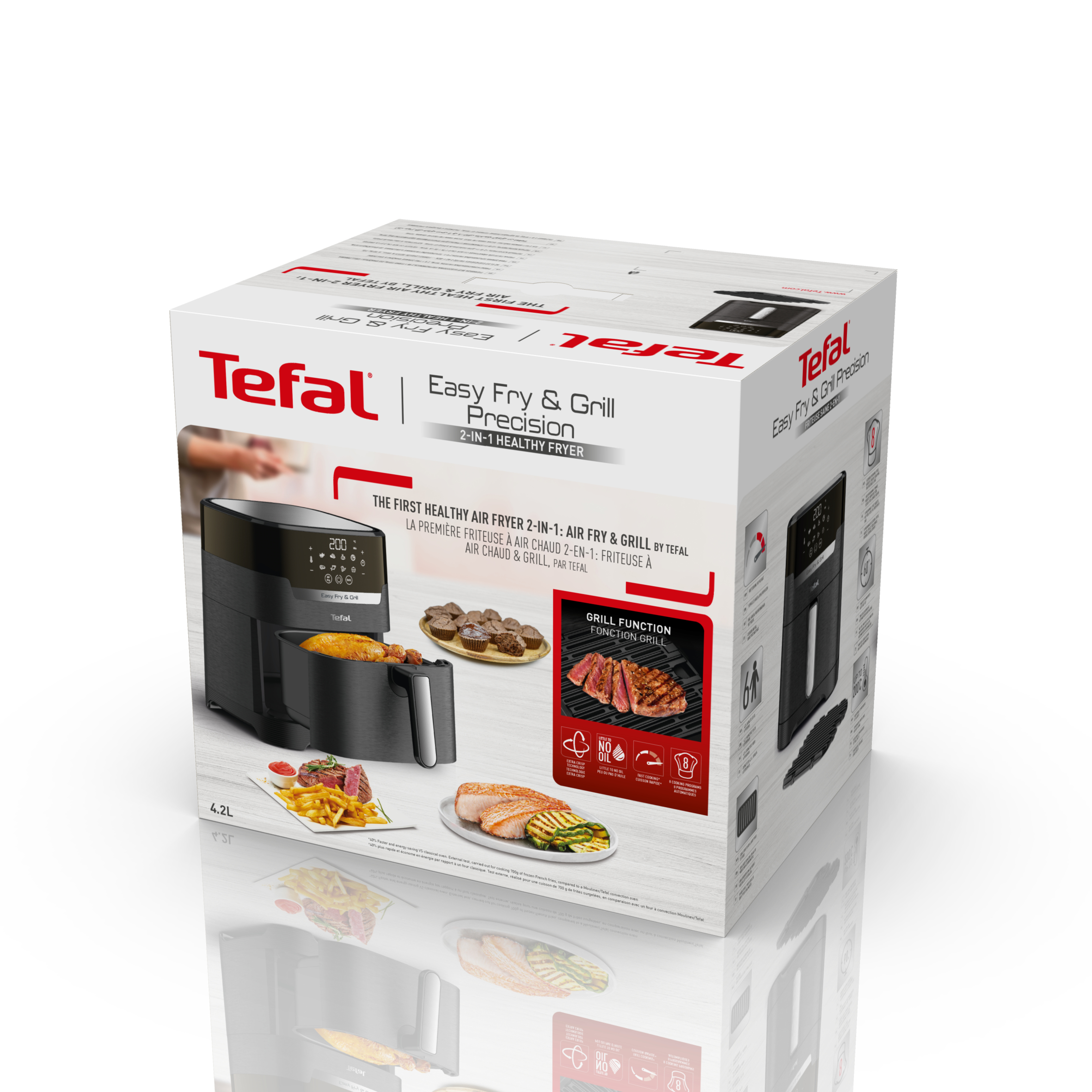 TEFAL Easy Fry & Grill XL Precision Heißluftfritteuse