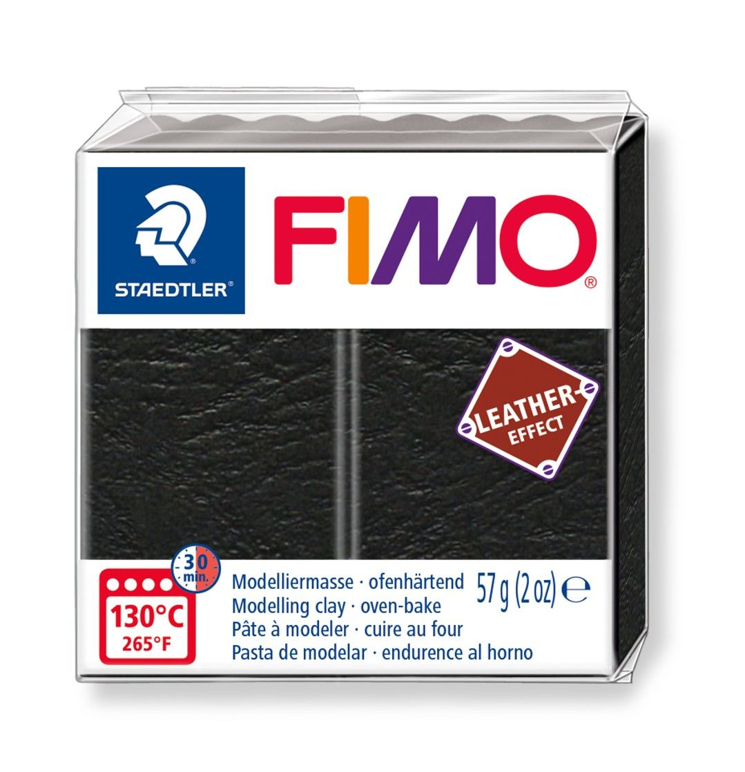 STAEDTLER FIMO 8010 - Knetmasse - Schwarz - Erwachsene - 1 Stück(e) - 1 Farben - 130 °C